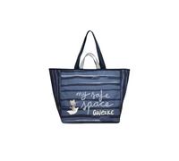 Anekke - Borsa da spiaggia - Borsa spaziosa con 2 manici a spalla e chiusura lampo - Fodera interna e tasche - Accessori e accessori donna - multicolore, Grande
