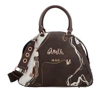 Anekke - Borsa da donna - Borsa in ecopelle con 2 maniglie, tracolla e chiusura a cerniera - Colore marrone Shoen - Accessori e accessori da donna - Misure 32x23x15 cm, multicolore