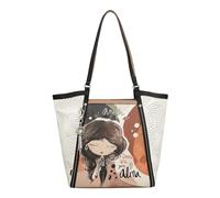 Borsa Shopping Grande - Interno Ampio | Tasche Posteriori e Maniglie Comode - Misure: 38x28x13 cm - Accessori e Accessori Donna, Vari
