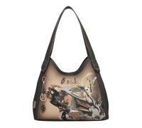 Anekke borsa a tracolla 3-compartment Shoulder Bag Darkbrown