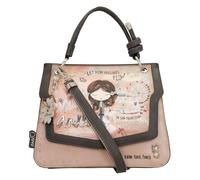 BORSA A TRACOLLA CON PATTA PEACE & LOVE ROSA ANEKKE