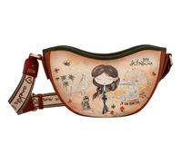 Anekke borsa a tracolla Peace & Love Oval Crossbody Bag Camel