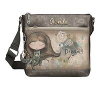 Anekke Real Borsa a tracolla 26 cm marrone