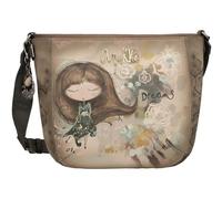 Anekke Real Borsa a tracolla 33 cm marrone