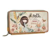 Anekke - Portafoglio da donna - Portafoglio grande per passaporto - Protezione RFID - Realizzata in ecopelle con chiusura a cerniera Amazonia - Accessori e accessori da donna - 23x12x3 cm