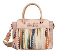 Anekke Borsa da bowling da donna con cerniera, multicolore