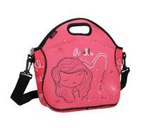 Anekke | Borsa pranzo in neoprene Studio | Piccolo frigorifero pranzo box donna originale con tracolla | 31 x 30 x 13,5 cm | Colore rosa