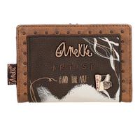 Anekke borsa Nature Shodō Flexible RFID Wallet M Brown