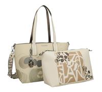 Anekke borsa shopper borsa a tracolla Sophia Gaia 2 In 1 Shoulder Bag Multicolor beige