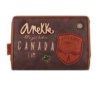 Anekke Canada Portafoglio 14 cm marrone
