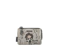 Anekke caso chiave Orchestra 3 Compartment Purse Multicolor grigio