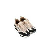 Anekke Deportivos Negros y dorados Suela Multicolor