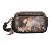 Anekke Dreamverse 2 Compartment Crossbody Bag S Darkbrown