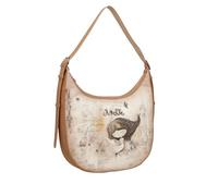 Anekke Borsa Tipo Hobo Memories - Design spazioso ed elegante | Chiusura lampo e manico regolabile | Dimensioni: 32 x 39 x 9 cm, Vari