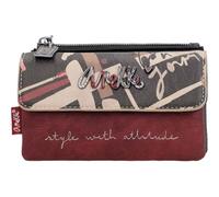 Anekke Portafoglio da donna con 3 scomparti collezione Evolution | chiusura con cerniera, dimensioni 12 x 8 x 4 cm