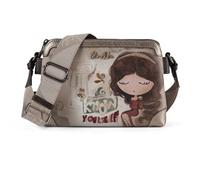 Anekke Muse Borsa a tracolla con tre scomparti Muse Muster