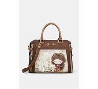 Anekke Muse Borsa a tracolla Grigio con motivo