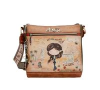 BORSA A TRACOLLA PEACE & LOVE CAMEL ANEKKE
