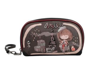 Anekke portafoglio borsa da polso Mademoiselle RFID Pouch Multicolor multicolore