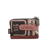 Anekke Portafoglio da donna con 3 scomparti collezione Evolution | chiusura con cerniera, dimensioni 12 x 8 x 4 cm