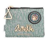 Anekke Portafoglio da donna Portafoglio piccolo da donna Portafoglio in ecopelle con 2 scomparti e cerniera Collezione Voice Nature Woods Accessori e accessori da donna 12x9x3 cm,