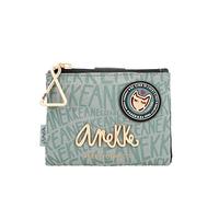 Anekke Portafoglio da donna Portafoglio piccolo da donna Portafoglio in ecopelle con 2 scomparti e cerniera Collezione Voice Nature Woods Accessori e accessori da donna 12x9x3 cm,