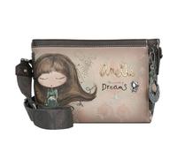 Anekke Real Borsa a tracolla 22 cm marrone