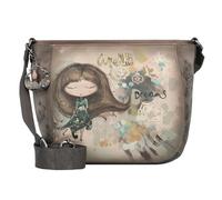 Anekke Real Borsa a tracolla 33 cm marrone