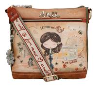 Anekke Square Crossbody Bag Camel
