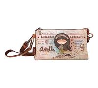 Anekke - Tracolla da donna - Tracolla in ecopelle da donna con tracolla regolabile e 3 scomparti Menire - Accessori e accessori donna - 21x13x4 cm, multicolore, Talla única