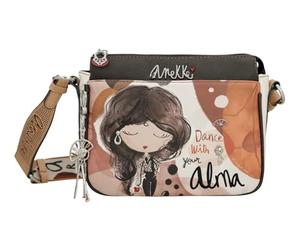 Anekke Tracolla Ovale - Stile Moderno e Compatto | Maniglia Regolabile e Tasche - Misure: 28x17x10 cm - Accessori e Accessori Donna, Vari