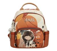 Anekke Zaino Antifurto Anima - Sicurezza e Stile | Scomparti Segreti e Maniglie Regolabili - Dimensioni: 28x29x14 cm - Accessori e Accessori Donna, Vari