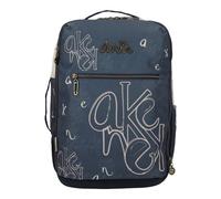 Anekke Zaino da viaggio Viaje da 41,5 cm con scomparto per laptop con chiusura elastica blu