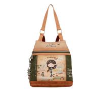 Anekke zaino Peace & Love Anti-Theft Backpack Camel