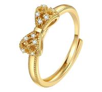 Anelli 50 anelli con zircone inlaid As Fashionable Access The Ring Features Butterfly Shaped Design Simbolizing Freedom And Beauty Showcasing The Personality and Taste, A, Metallo, Nessuna pietra