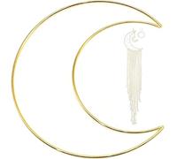 Anelli a Cerchio Floreale in Metallo Di Cerchio Macrame Ghirlanda Per Preparare Decorazioni Per Ghirlanti Per Matrimoni E Pareti Catcher Dreenti Fai - -te Artigianato Appeso