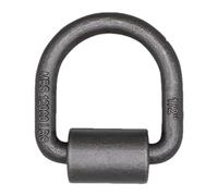 Anelli a D per la saldatura a traino - Ancora di ormeggio con anello a D, anello a D per camion pesanti da 1/2" | con supporti per il suolo del rimorchio, ad alta resistenza per rimorchi