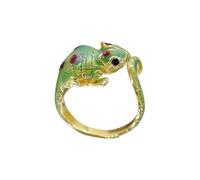 Anelli accessori che offrono variazioni di tonalità anole in base al calore e alla luce per anelli eleganti che cambiano luce tutti i giorni