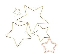 Anelli Acchiappasogni 4 Pezzi Decorazioni Stella A Cinque Punte