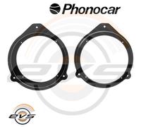 Anelli Adattatori Altoparlanti Casse Posteriori AUDI A3 8PA Sportback 2003>2012
