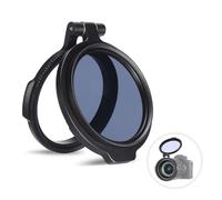 Anelli Adattatori con Filtro ND Universale, Sistema di Rilascio Rapido, Tecnologia CNC in Lega di Alluminio, Prevenzione delle Perdite Leggere, Coperchio del Filtro Girevole per