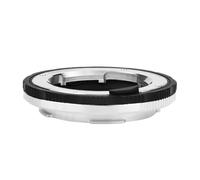 Anelli adattatori per lenti da LM a SL/T in alluminio per un collegamento senza soluzione di continuità tra il supporto L M e le fotocamere con finitura argento LM a/fotocamera