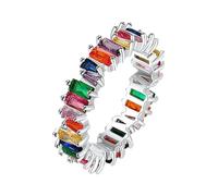 Anelli Anelli Gioielli in cubico, gioielli preziosi multicolori Anello Giocattoli Anelli, 6, Copper, Nessuna pietra preziosa