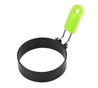Anelli antiaderenti in acciaio inox con manici anti-scottatura, ideali per friggere, accessori da cucina facili da usare, accessori per pancake