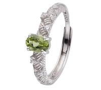 Anelli Argento Donna 925 Anelli In Argento Con Acquamarina Naturale Per Donna,Fascia Intrecciata Delicata,Pietra Preziosa Naturale Vintage,Promessa Di Anniversario,Fede Nuziale Con Pietra Portafortun