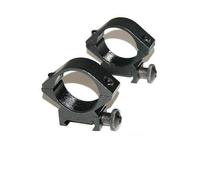 Anelli ATTACCHI per OTTICHE Softair Tubo 25mm Slitta 20mm -Bassi JS-M2009