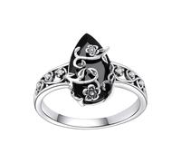 Anelli Boho Jewelry, retrò, 5 g anello di nero, accessorio da donna ragazza, festival musicali viaggi, uso quotidiano spiaggia, vacanze, San , vacanze, decorazione