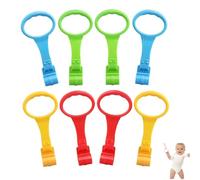 Anelli Box Bambini,Maniglie Box Bambini,8 Pezzi Maniglie per Maniglie Box Bambini,Anelli per Culla e Lettino,Anelli Lettino Bambini,Adatto a Neonati e Bambini Piccoli che Imparano a Stare in Piedi