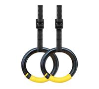 Anelli Calisthenics Anelli da ginnastica con capacità di 1000 libbre, cinghie fibbia regolabili, anelli for esercizi trazione, antiscivolo for la casa(1.5m)