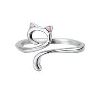 Anelli Cerchio Gioielli Regolabile Gancio Yarn Tensione Ring 4 Pack Lampadari Portagioielli Anelli, A, Zinco alloy, Nessuna pietra preziosa